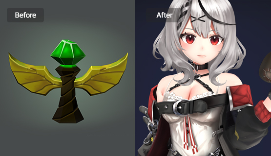 before & after 이미지